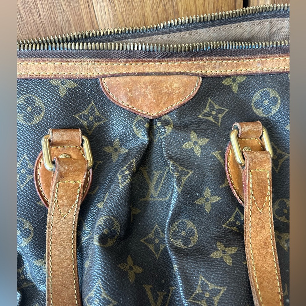 Louis Vuitton Monogram Palermo PM Shoulder Bag w/ Strap Brown - Picture 7 of 17